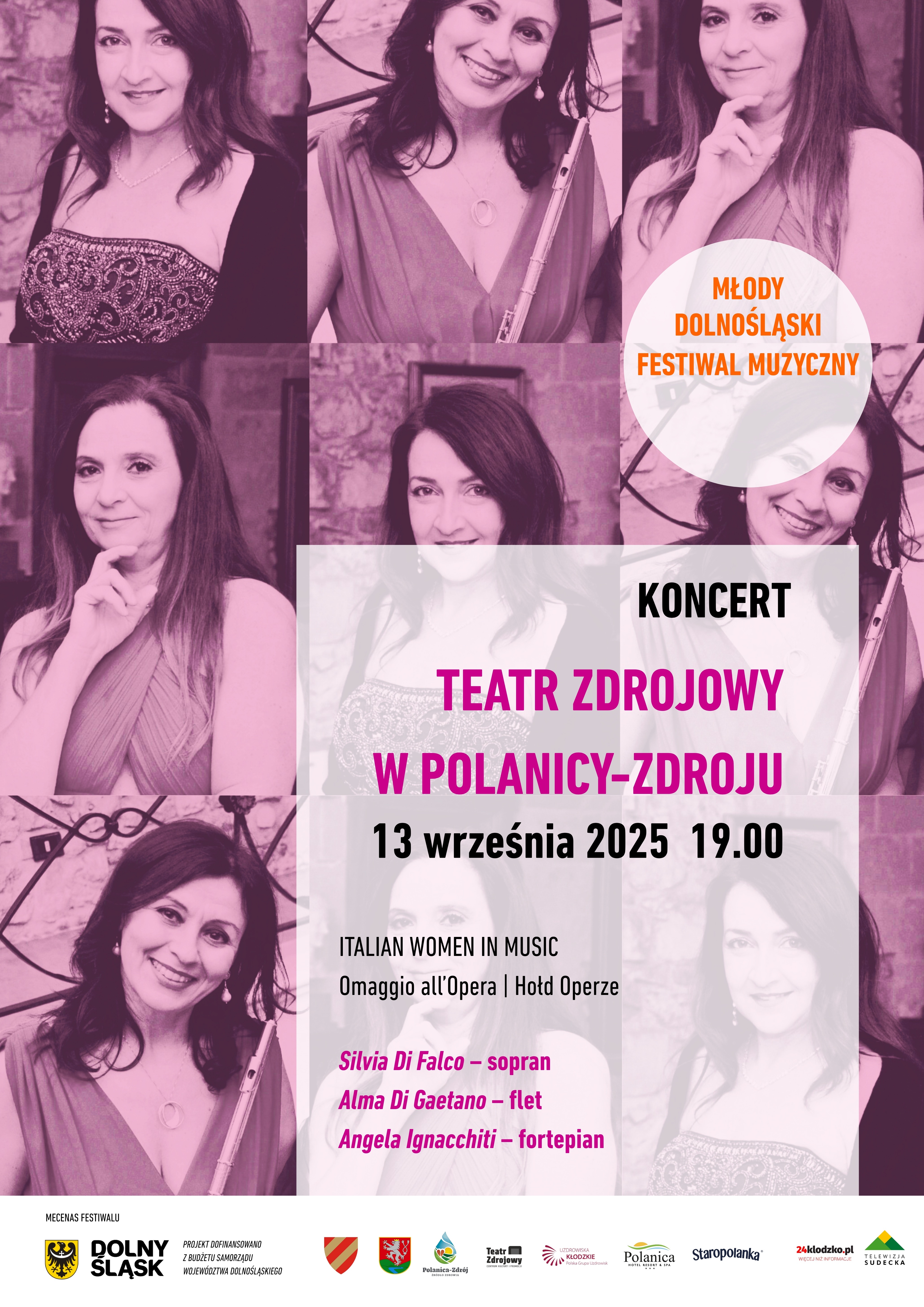 Młody Dolnośląski Festiwal Muzyczny - Koncert "Italian Women in Music"