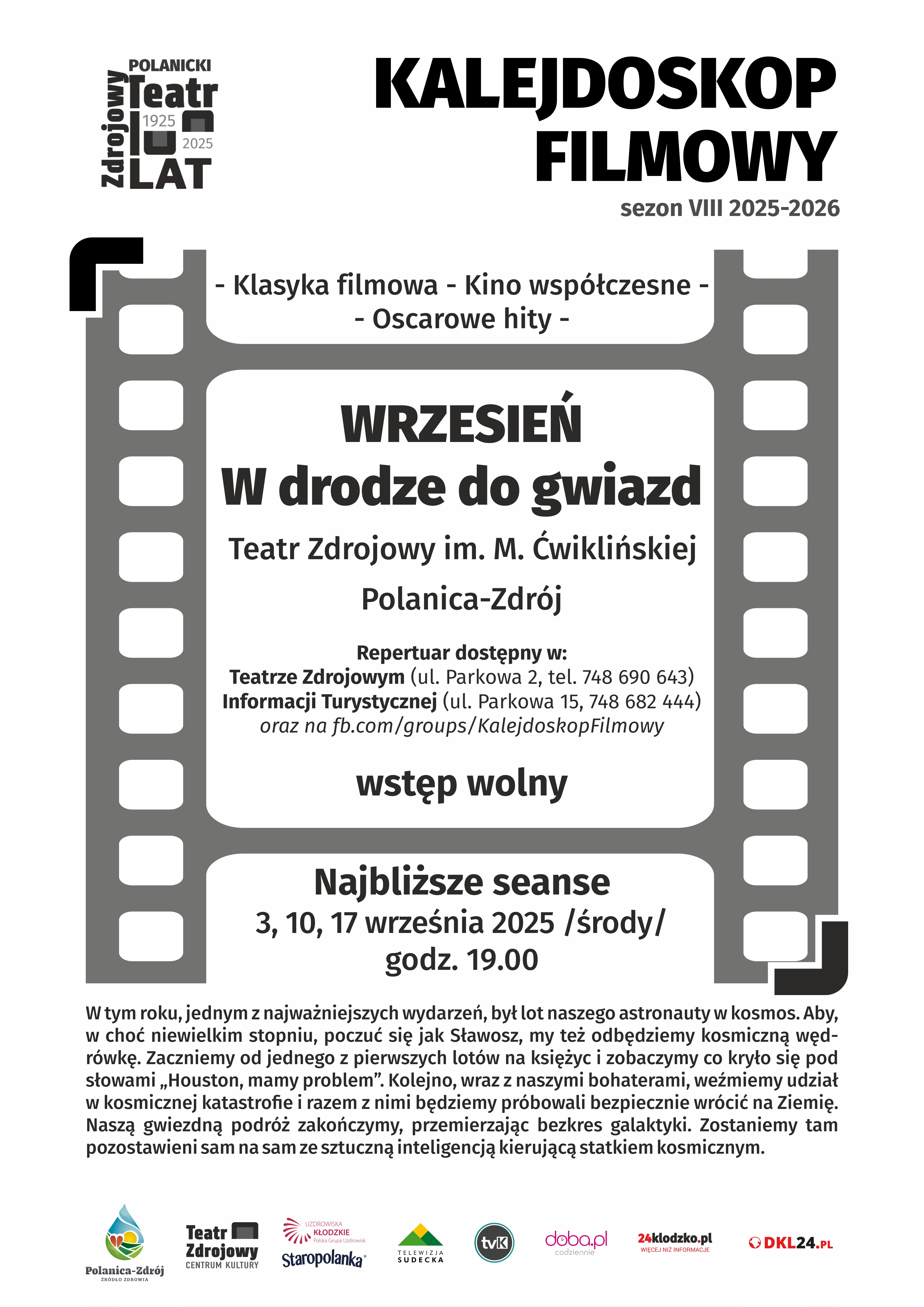 Kalejdoskop Filmowy "W drodze do gwiazd"