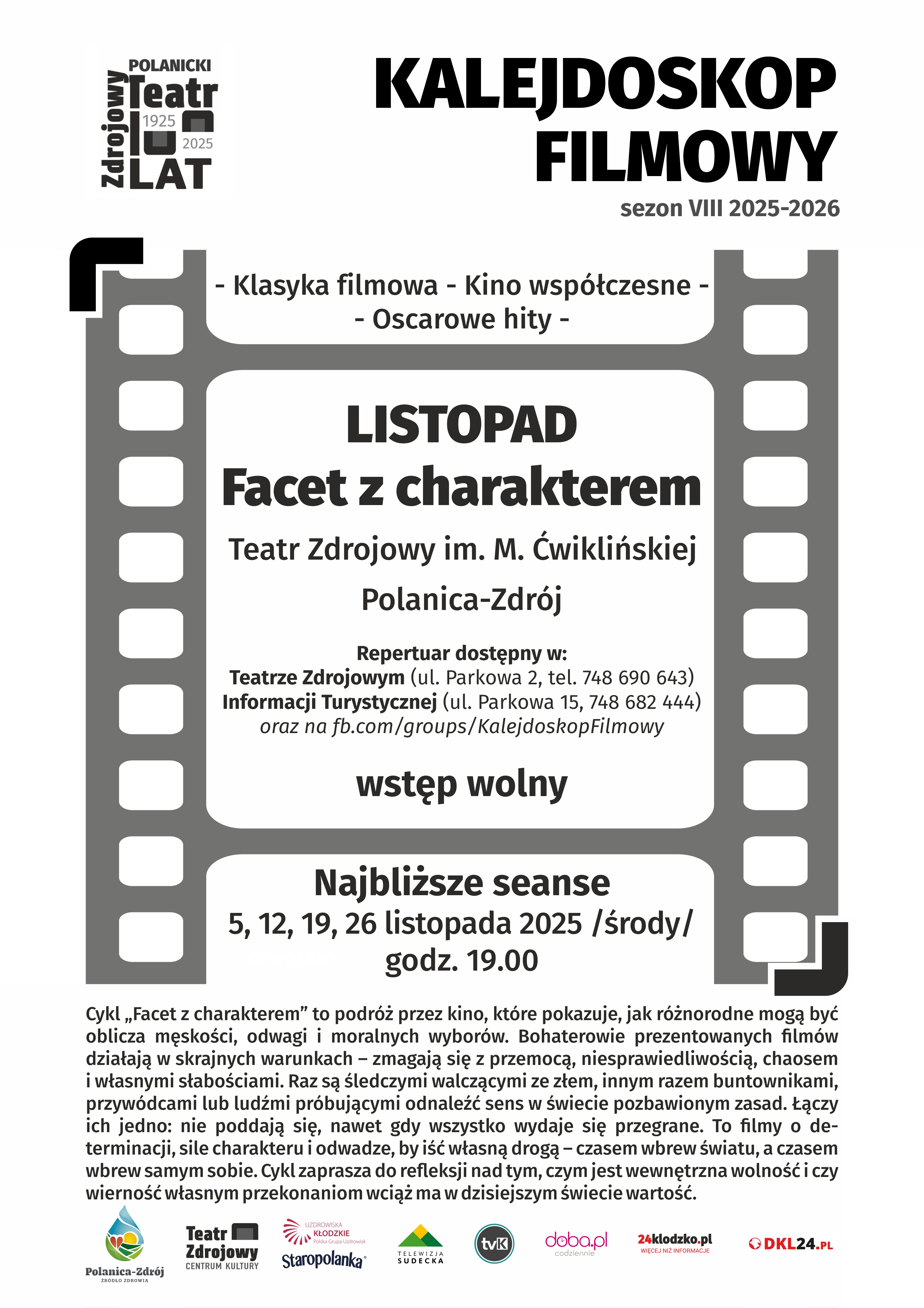 Kalejdoskop filmowy – "Facet z charakterem"
