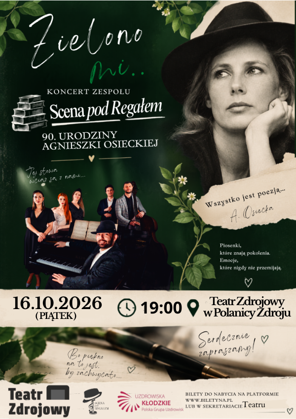 Koncert "Zielono Mi..." Zespołu Scena pod Regałem