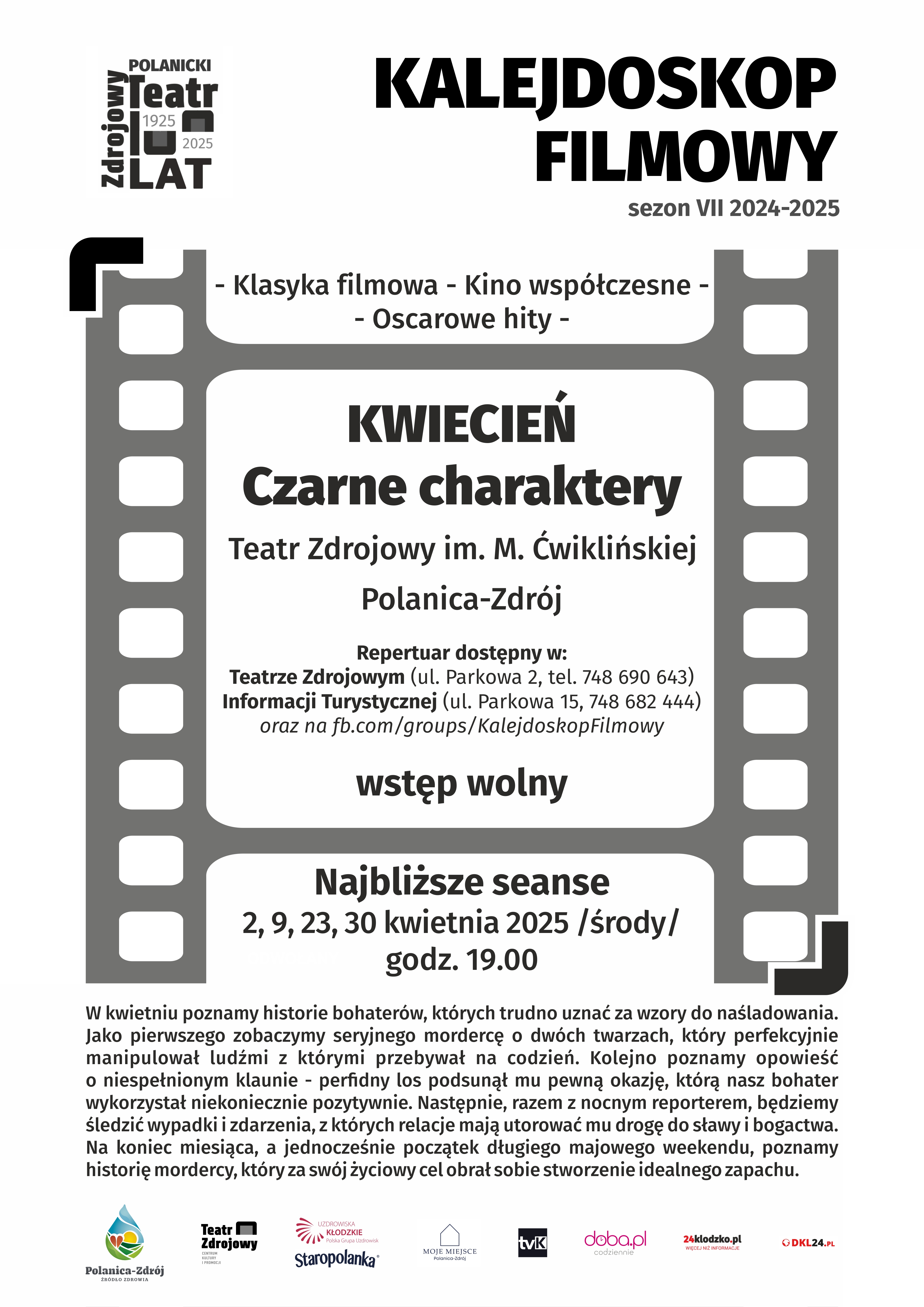 Kalejdoskop Filmowy "Czarne charaktery"
