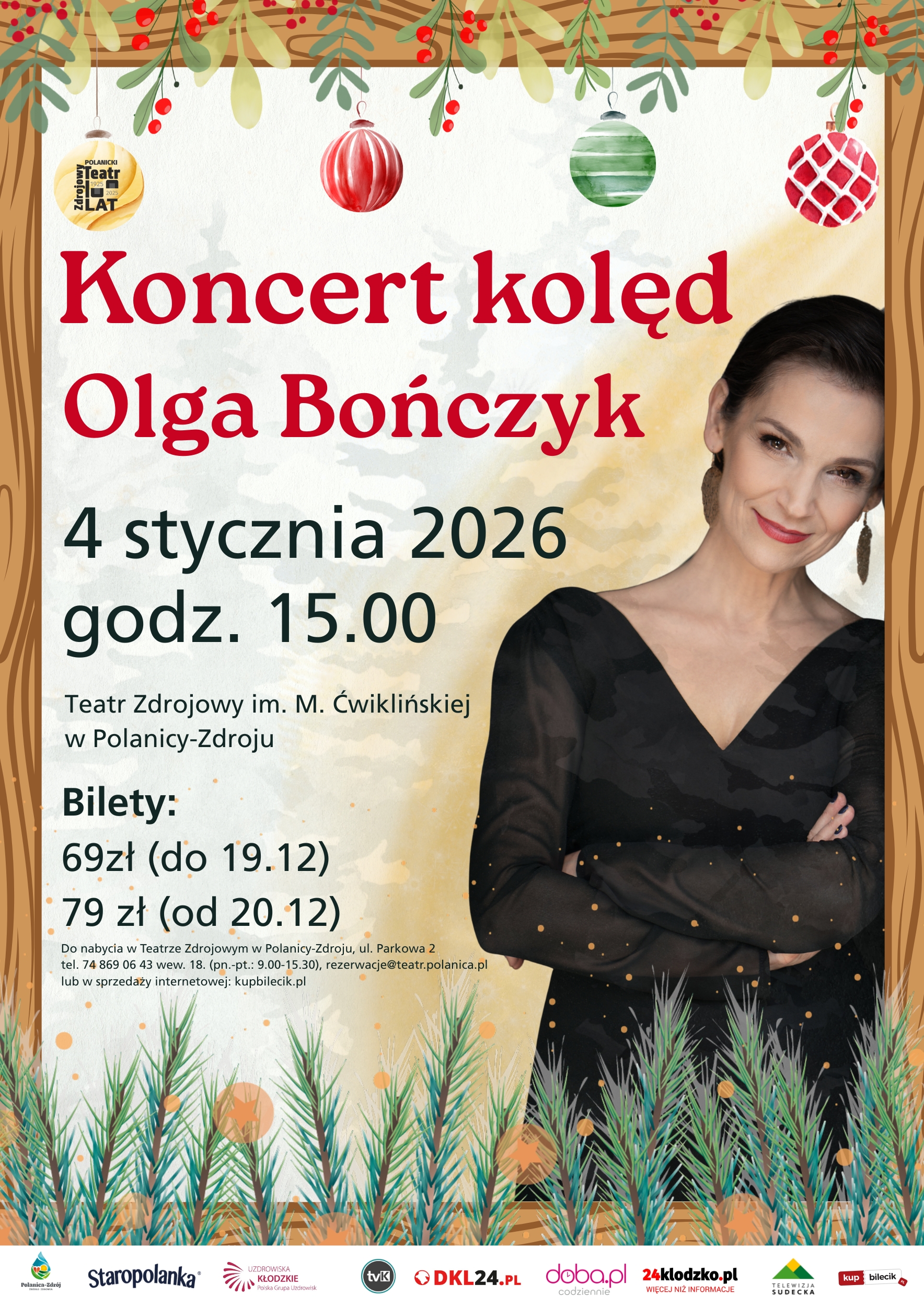 Koncert kolęd - Olga Bończyk