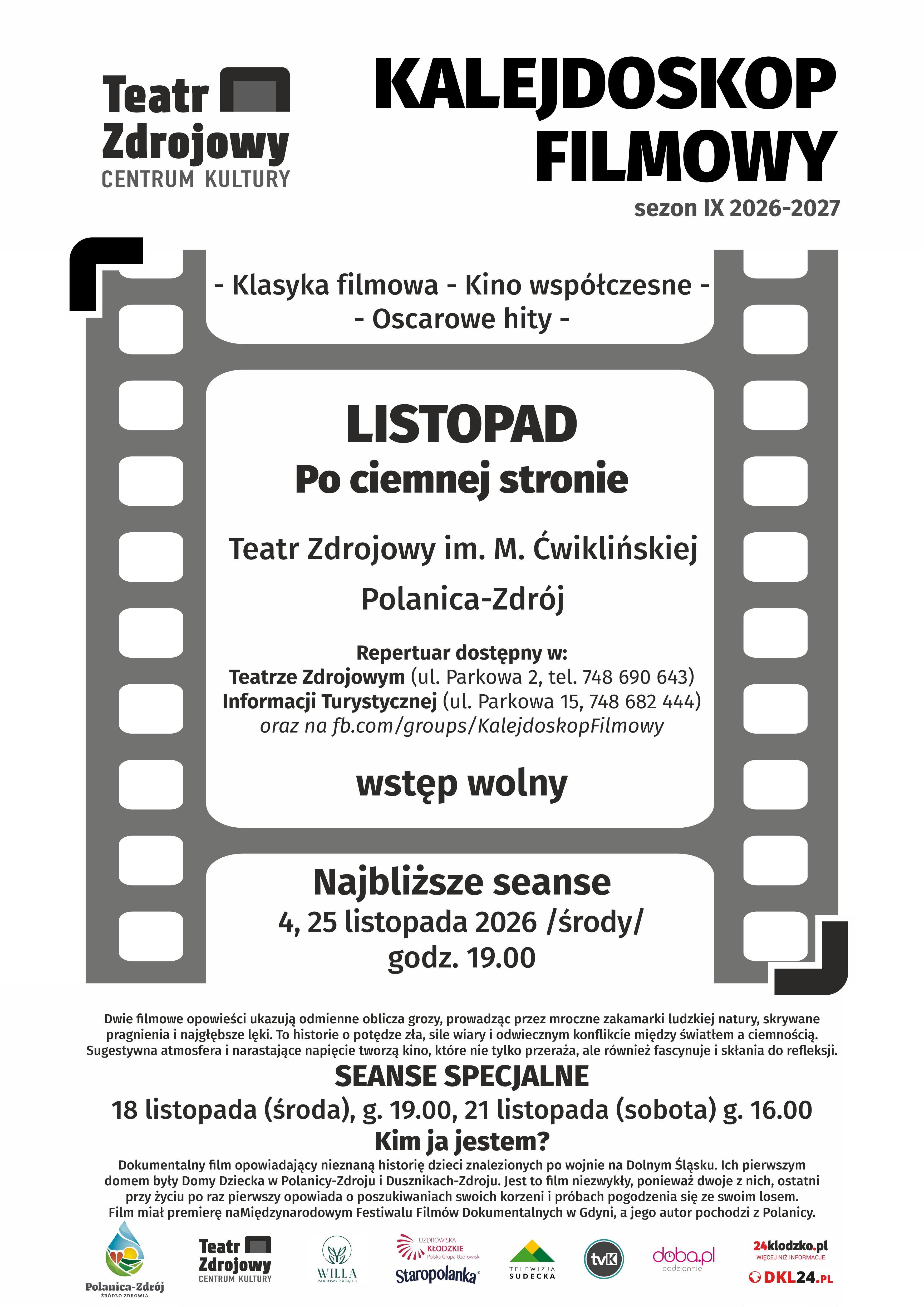 Kalejdoskop filmowy - Po ciemnej stronie