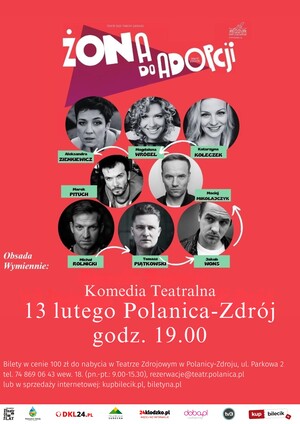 Spektakl komediowy "Żona do adopcji"