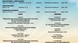 Kalendarz imprez wakacyjnych w Polanicy-Zdroju Kliknięcie w obrazek spowoduje wyświetlenie jego powiększenia